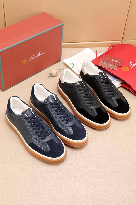 Мужские кроссовки Loro Piana Tennis Walk - Navy