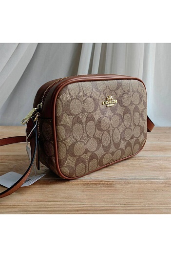 Кожаная сумка Coach Mini Jamie 22x16 см   