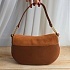Замшевая сумка Coccinelle Suede Bim 28x18 см