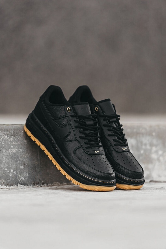 Кроссовки Nike Air Force 1 Luxe Low - Black / Gum