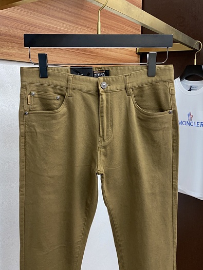 Мужские джинсы Zegna premium - Brown   
