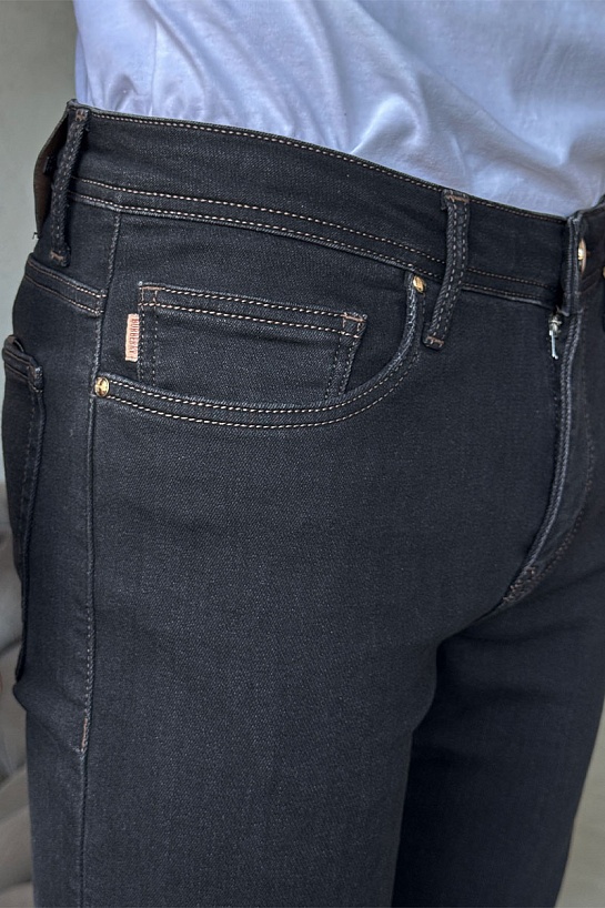 Мужские джинсы Burberry чёрного цвета