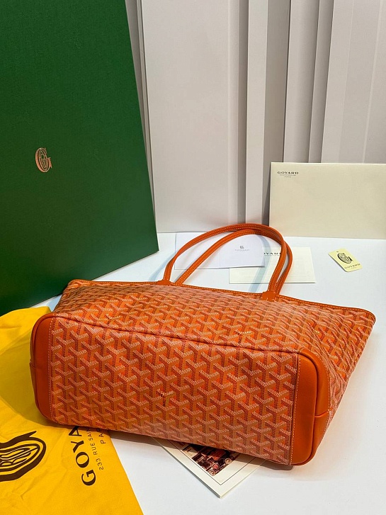 Кожаная сумка Goyard Artois premium 31x24x15 см