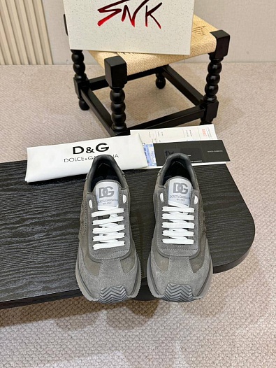 Мужские кроссовки Dolce & Gabbana Cushion - Grey   