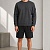 Свитшот серого цвета Stone Island compass-patch