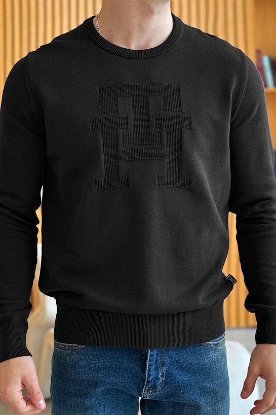 Джемпер чёрного цвета Tommy Hilfiger