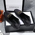 Женские кожаные лоферы Gucci  GG Horsebit - Black