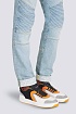 Кожаные кроссовки Balmain B-Skate Low-Top - Multicolor