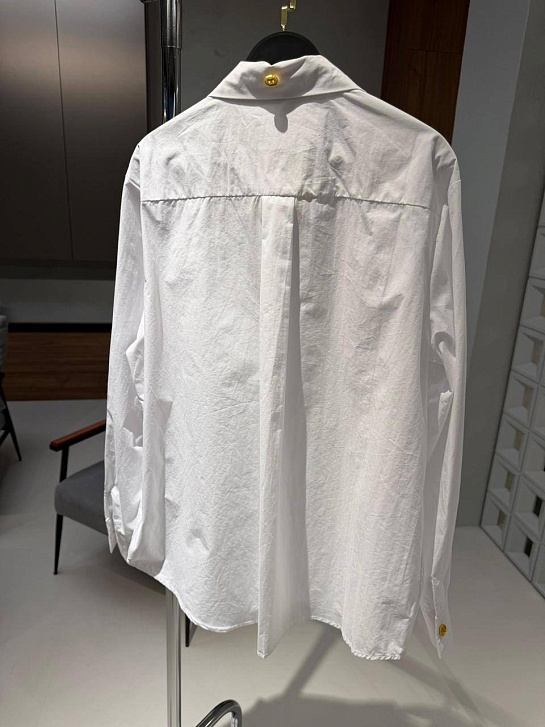 Женская белая рубашка Schiaparelli premium