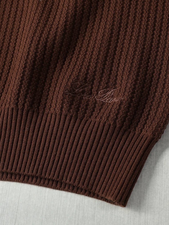 Мужской свитер Loro Piana premium - Brown