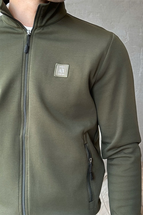 Спортивный костюм Armani Exchange logo-patch - Green