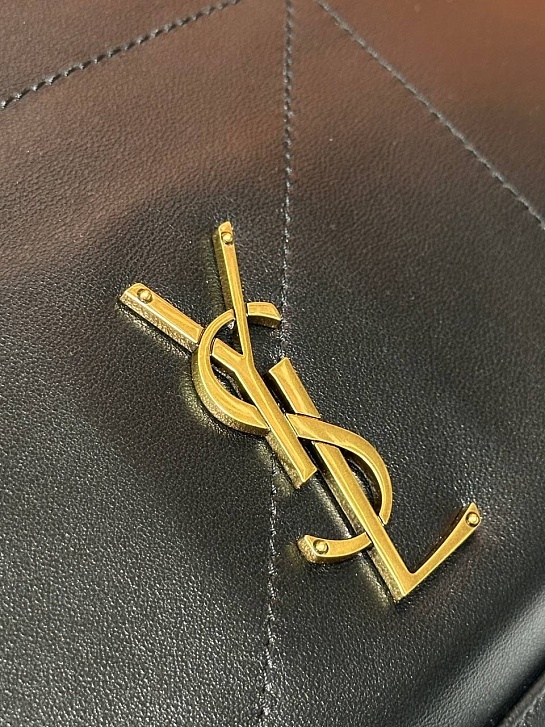 Кожаная сумка Yves Saint Laurent Jamie Premium 28x28x6 см - Black