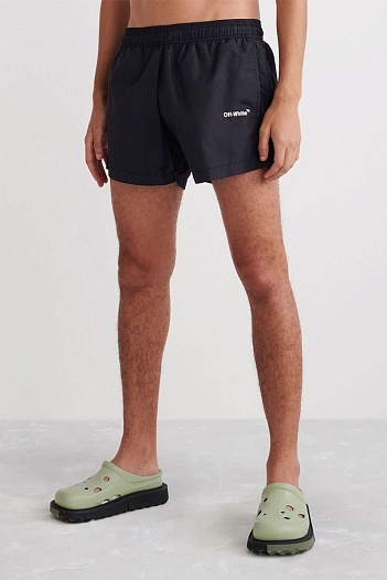 Шорты чёрного цвета Off-White Arrows   