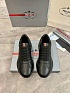 Кожаные кроссовки Prada America's Cup - Black