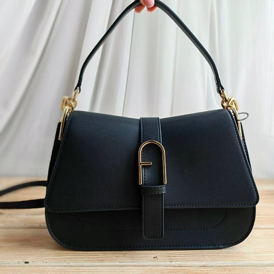 Кожаная сумка Furla Flow Mini 25x18 см