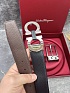 Кожаный ремень Salvatore Ferragamo premium