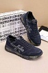 Замшевые кроссовки с мехом Premiata low-top - Navy