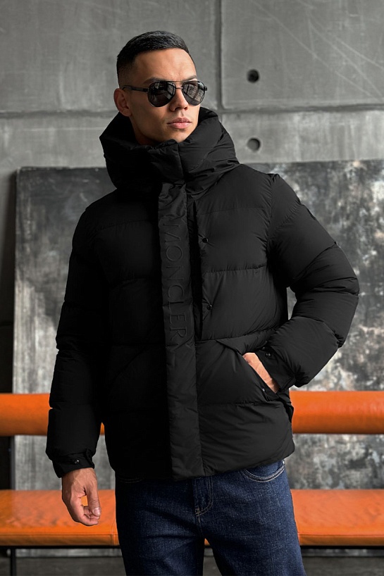 Мужской пуховик Moncler Madeira - Black