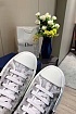 Женские текстильные кеды Dior B23 Low Oblique