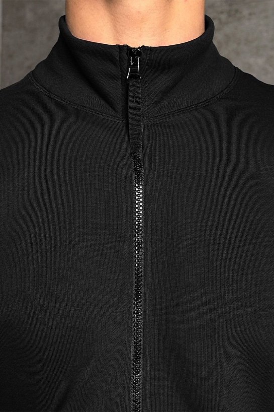 Кофта чёрного цвета Stone Island Zip-Up Compass-patch