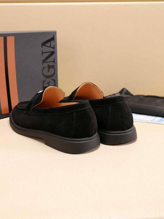 Мужские замшевые лоферы Ermenegildo Zegna