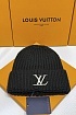 Шапка Louis Vuitton logo-embroidered - Black