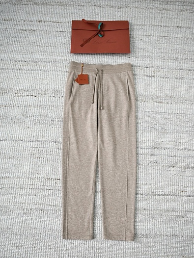 Бежевые спортивные штаны Loro Piana premium   