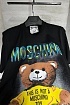 Мужская чёрная футболка Moschino Teddy Bear