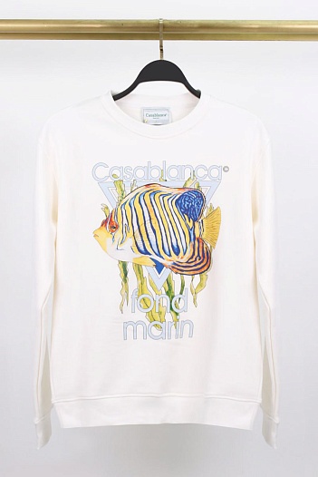 Белая кофта Casablanca Fond Marin   