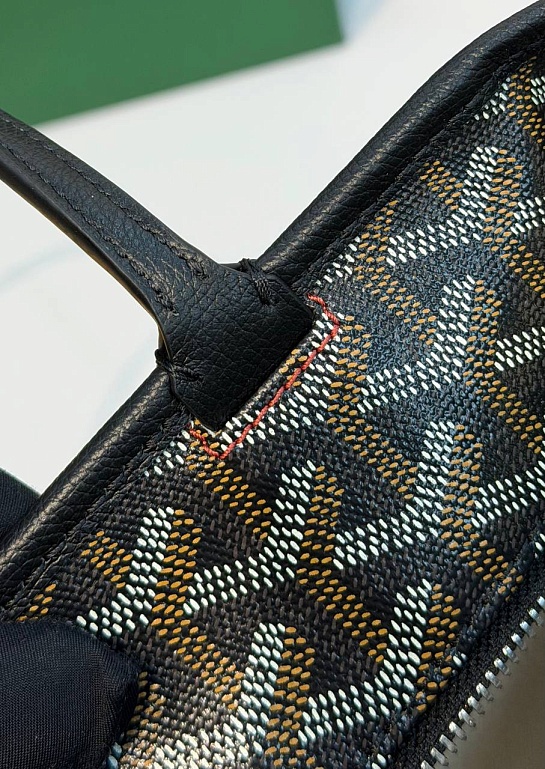 Кожаная сумка Goyard Artois premium 31x24x15 см