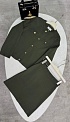 Женский костюм двойка Celine premium - Khaki