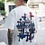 Белая оверсайз футболка Chrome Hearts Premium