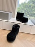 Женские ботинки Balenciaga Alaska Fur Bootie Premium - Black