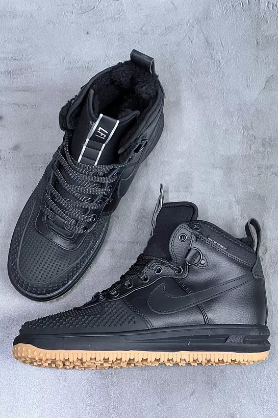 Зимние кроссовки с мехом Nike Lunar Force 1 Duckboot