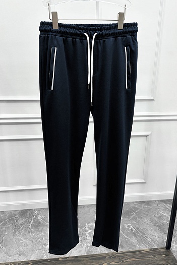 Мужские тёмно-синие штаны Stefano Ricci   