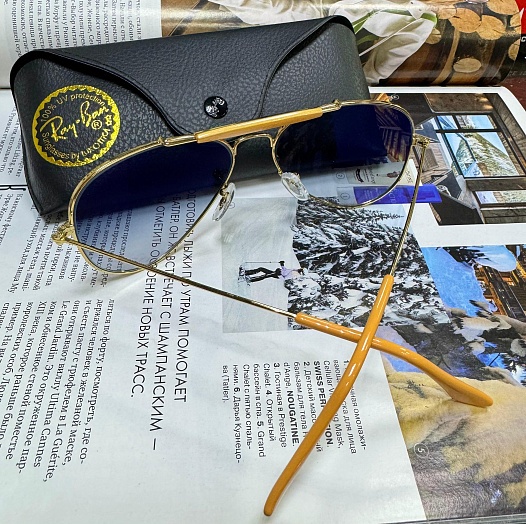 Солнцезащитные очки Ray-Ban Outdoorsman - Blue   