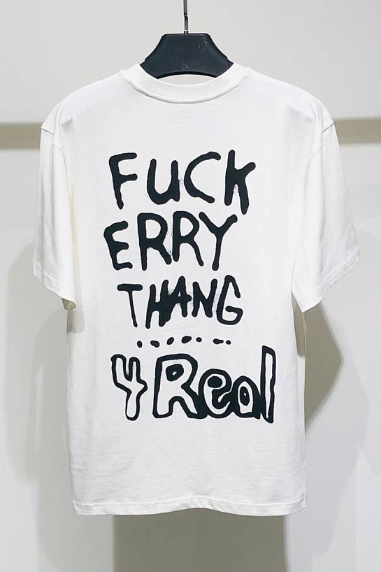 Оверсайз футболка Heron Preston "F Errythang" White