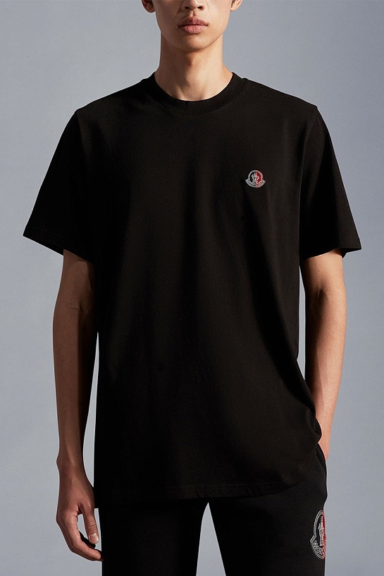 Футболка чёрного цвета Moncler Genius x 1952