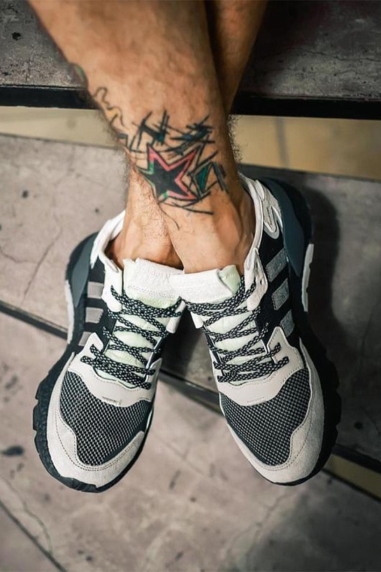 Кроссовки Adidas Nite Jogger - Black / Grey