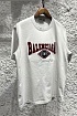 Белая оверсайз футболка Balenciaga Logo-Embroidered