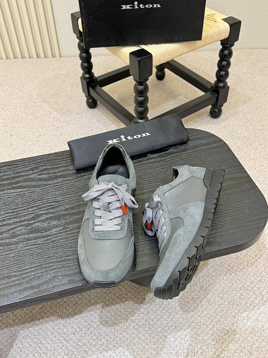 Мужские комбинированные кроссовки Kiton