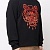 Чёрный мужской свитшот Kenzo Tiger Head embroidered