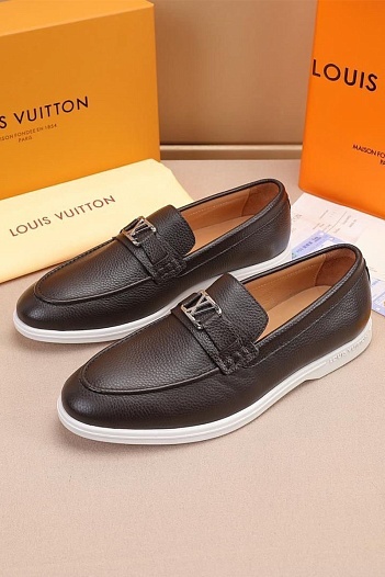 Мужские кожаные лоферы Louis Vuitton Estate   