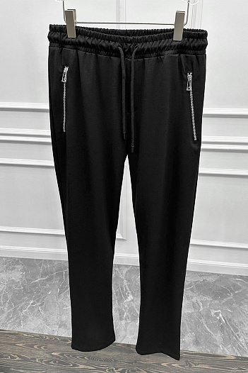 Мужские чёрные штаны Bottega Veneta   