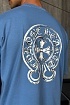 Мужская синяя футболка Chrome Hearts