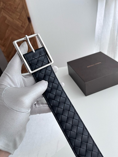 Кожаный ремень Bottega Veneta Premium (ширина 4 см)   