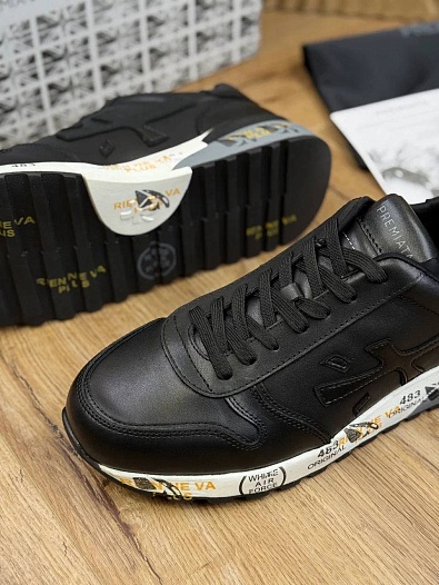 Мужские кроссовки Premiata Mick - Black / White   