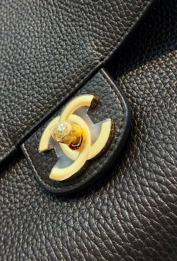 Кожаная сумка Chanel premium 32x19.5x10 см   