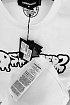 Мужская белая футболка Dsquared2 logo-print