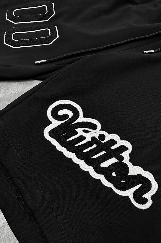 Мужские чёрные шорты Louis Vuitton baseball patches